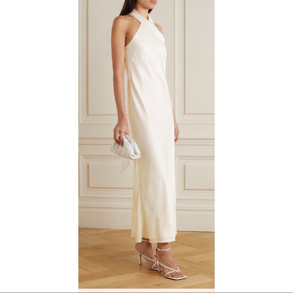 Galvan pandora satin dress size FR34 US2